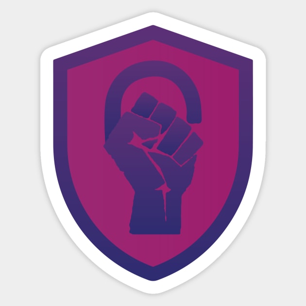 Purple Team BIC Patch Sticker by blacksincyberconference